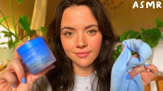 ASMR Pampering You | skincare, scalp massage, hairbrushing, personal attention [layered sounds]