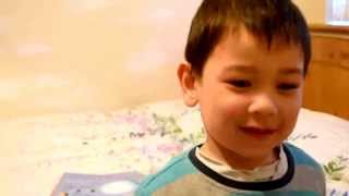 5 years old James talks about space and solar system