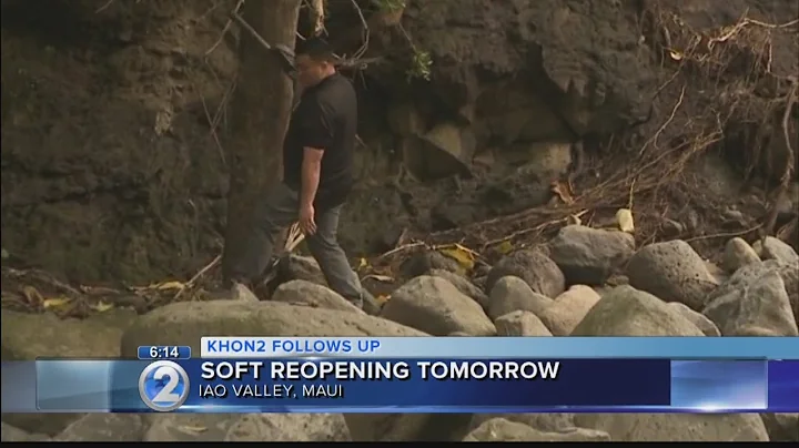 Iao Valley State Monument to reopen while flooding repairs on pause