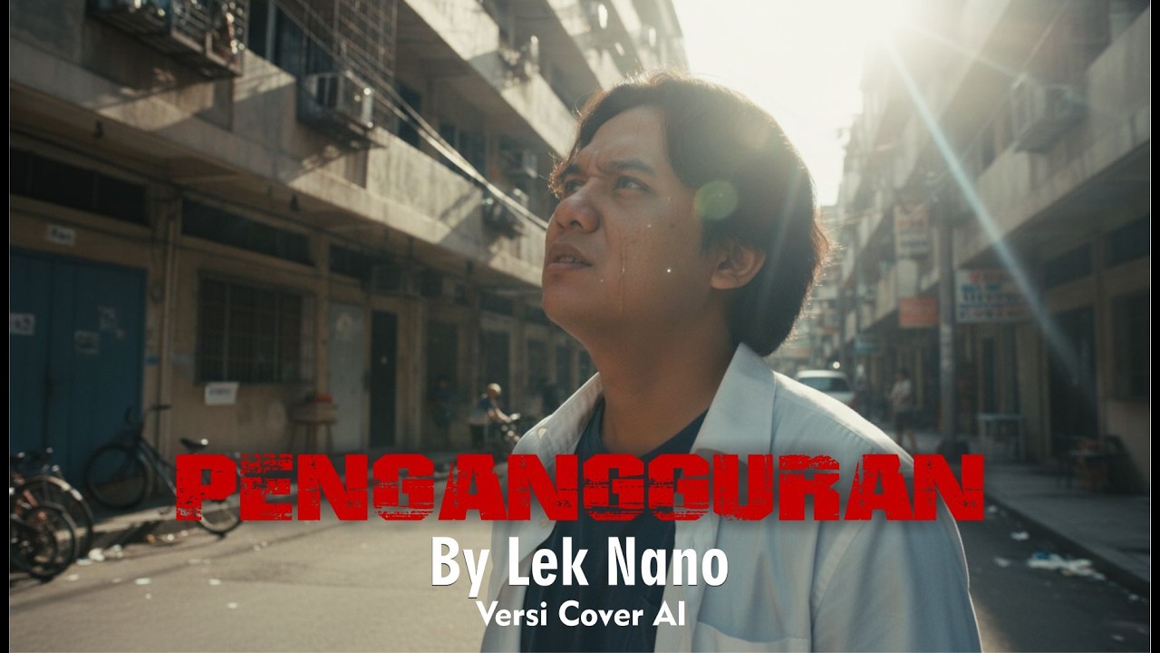 PENGANGGURAN / lagu ciptaan sendiri by LEK NANO versi cover AI