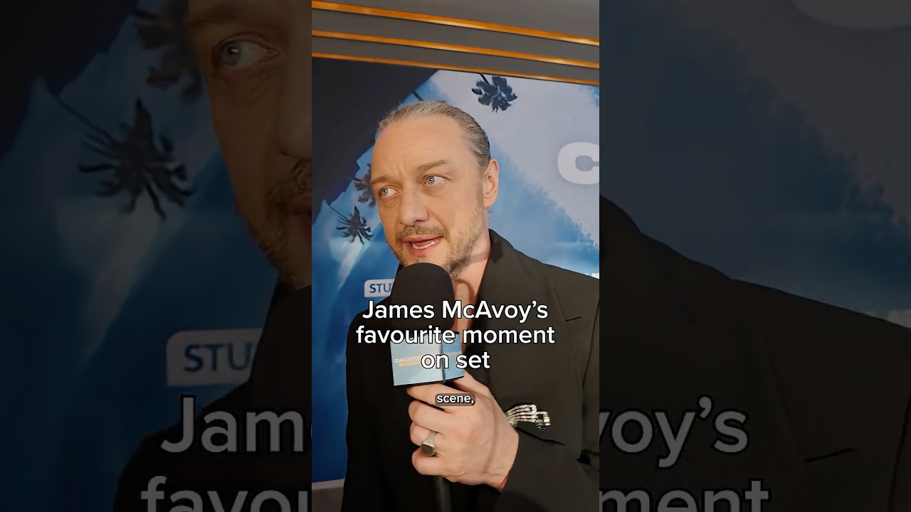 James McAvoy at the London premiere of California Schemin'