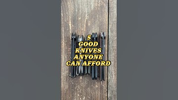 5 Awesome Knives Anyone Can Afford #edc #youtubeshorts #shorts #knife