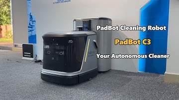 PadBot Cleaning Robot C3 Functions Video | PadBot Commercial Robots