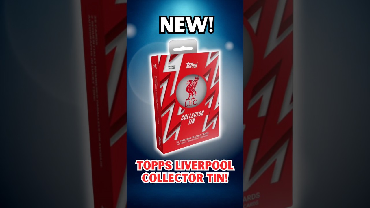 Opening the Topps Liverpool Collector Tin! ⚽️🔥 - YouTube