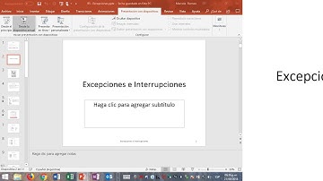 UNR   FCEIA   Parte 6   Arquitectura, Programación y Aplicaciones con Microcontroladores   Excepcion