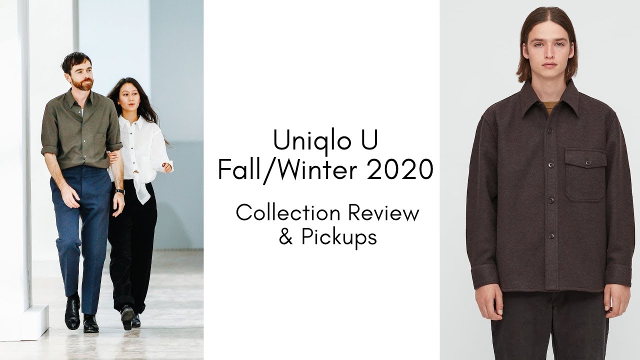 Uniqlo U Fall/Winter 2020 Collection Review and Pickups - YouTube