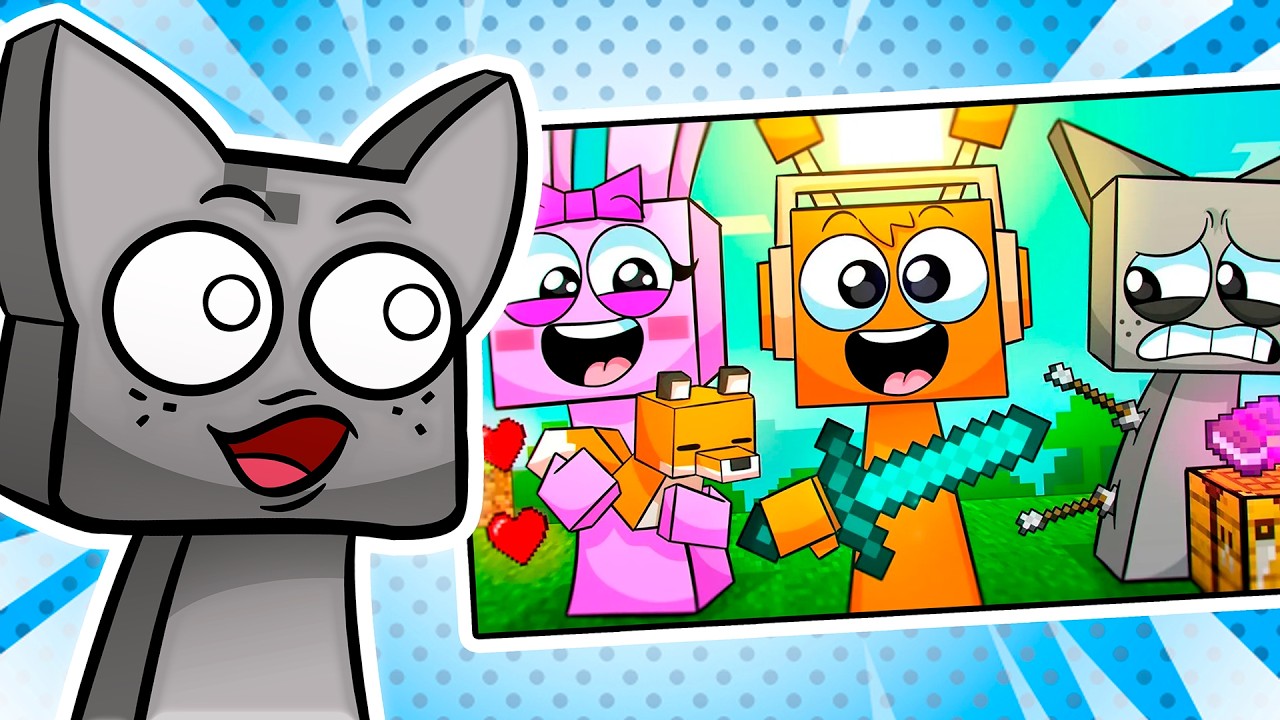 Melhor ANIMAÇÃO de Sprunki! Gray REAGE aos Sprunki no MINECRAFT!