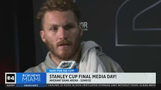 Stanley Cup Media Day held at Amerant Bank Arena