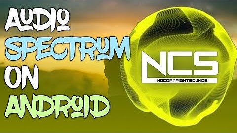 How to make audio spectrum on android