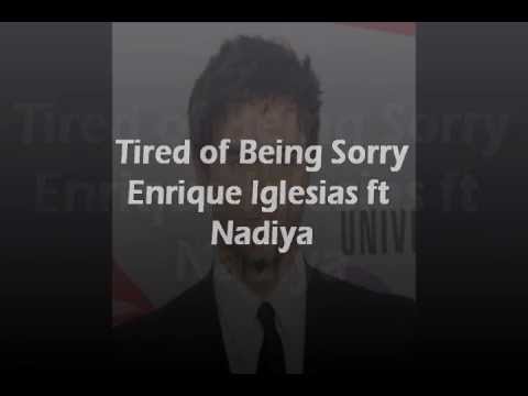 Being sorry enrique iglesias