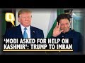 'Can Mediate on Kashmir': Trump During Imran Khan's Visit | The Quint