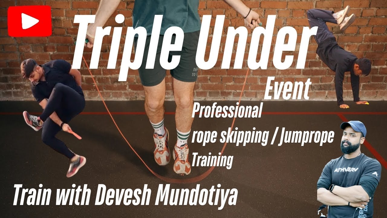Triple Freshmen Rope Triple Under Event- Rope Skipping/ Jump Rope - YouTube