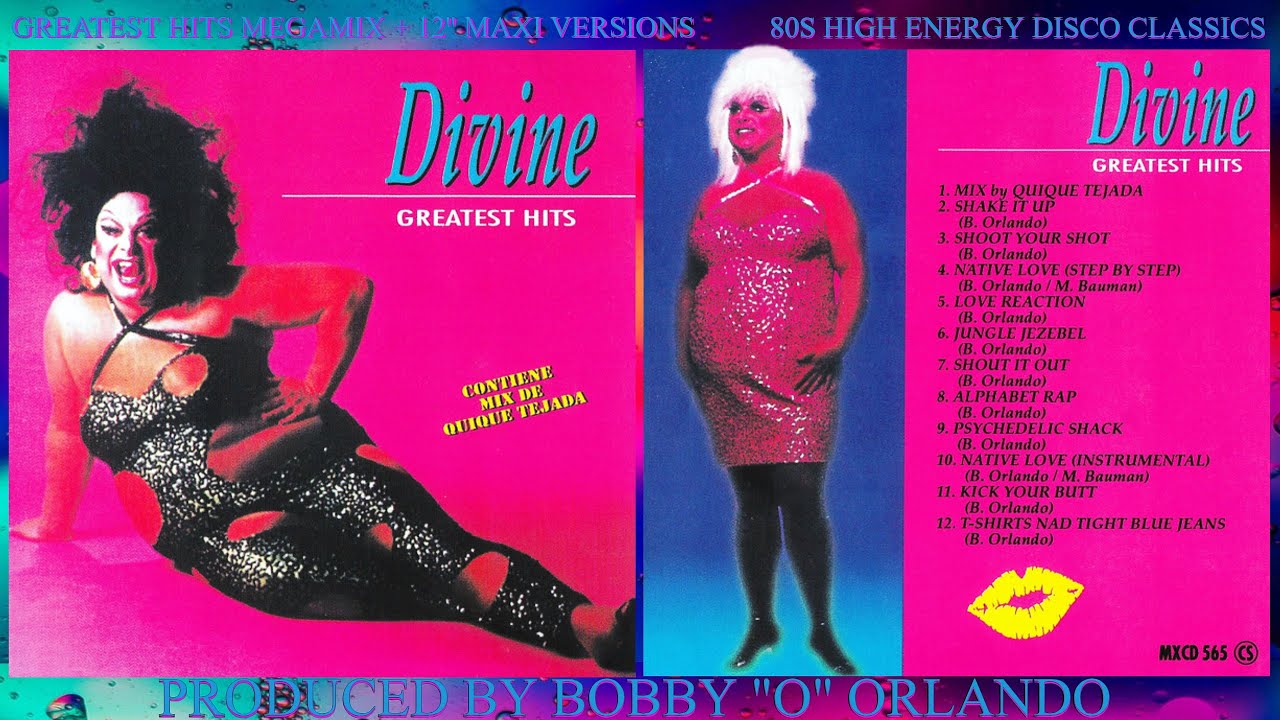 DIVINE 👄👠 GREATEST HITS + HITS MEGAMIX! Hi-NRG Disco '80s DRAG DIVA ...