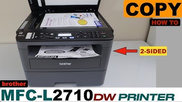 Brother MFC-L2710dw Copy, 2-Sided Copy !