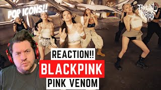 Rock Guy First Time Hearing BlackPink!! - Pink Venom Reaction!