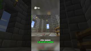 Minecraft Leuchtturm bauen! Nachts wird's spannend! #minecraft #gaming