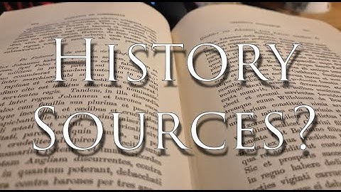 Historical Sources