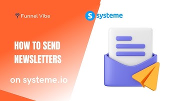 How To Send Newsletters On Systeme.io (Systeme Tutorial)