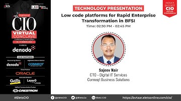 Low code platforms for Rapid Enterprise Transformation in BFSI