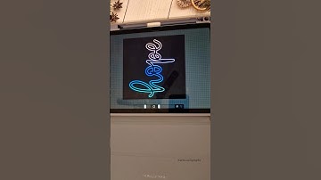 Writing HOPE in Procreate | Satisfying Calligraphy Art #shorts #procreate #calligraphy #motivation