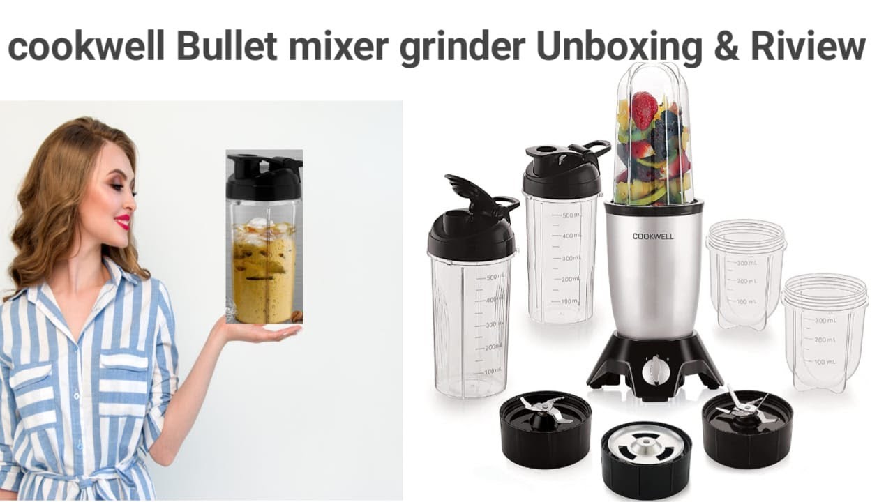 Unleash the Power of the Cookwell Bullet Mixer Grinder: Your Ultimate  Kitchen Companion 