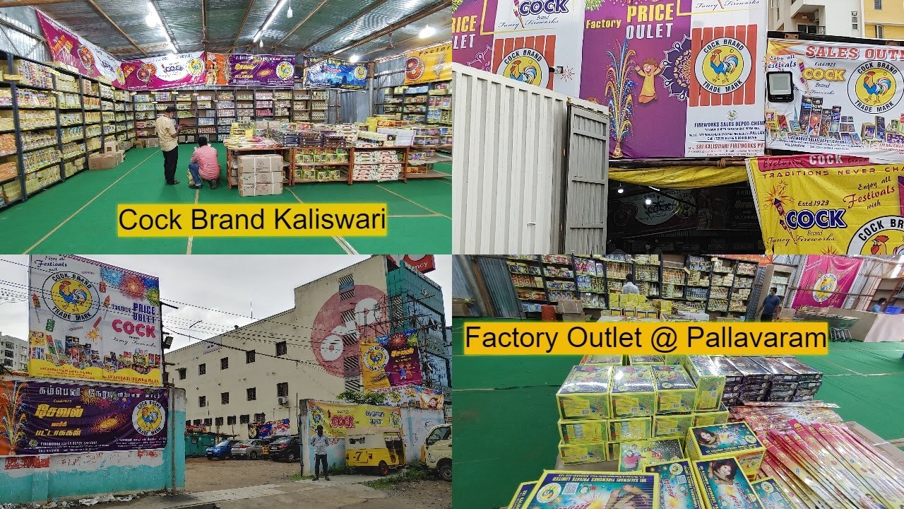 Cock Brand Crackers Direct Factory Outlet @ Chennai Pallavaram #tamil # ...