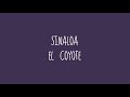 Sinaloa  el coyote audio