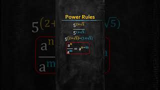 Master the Basic Power Rules in seconds! Short #2⚡