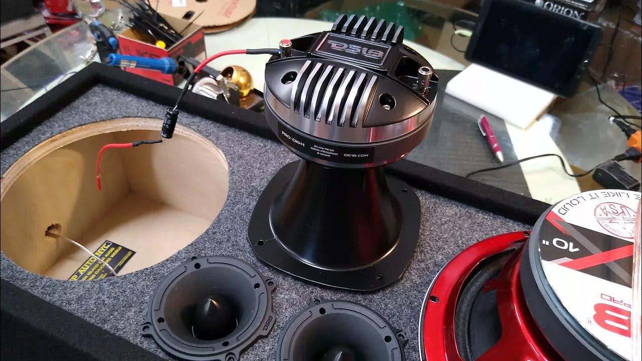 DS18 MIDBASS PRO SERIES CHUCHERO WIRING/ INSTALLATION - YouTube