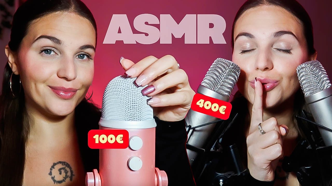 ASMR avec MICRO À 100€ vs MICRO À 400€ (Frissons GARANTIS 🤯) - YouTube