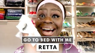 Retta’s Hydrating Nighttime Skincare Routine | Go To Bed With Me | Harper’s BAZAAR