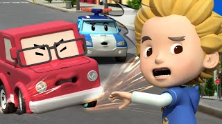 Getting on and off the Bus│Learn about Safety Tips with POLI│Cartoon for Children│Robocar POLI TV