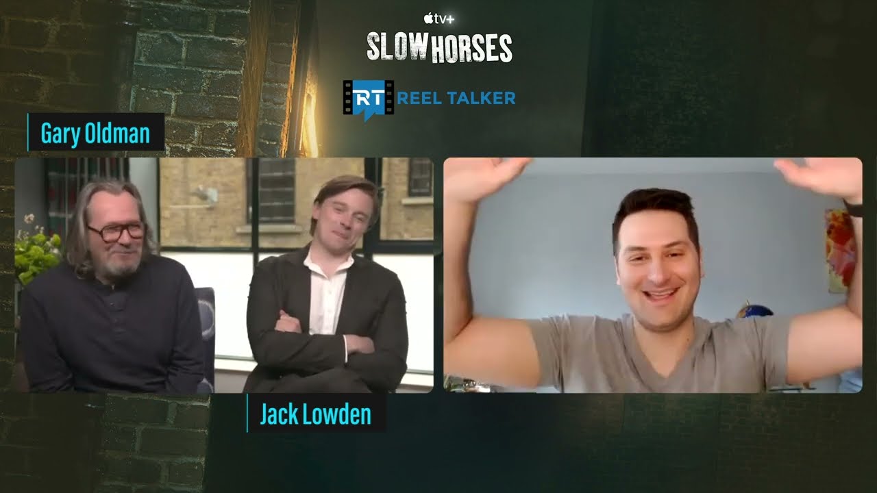 Гэри Олдман и Джек Лоуден рассказывают историю о поглаживании кошки/куртки со съёмок фильма «Медл...