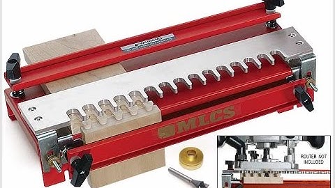 MLCS Woodworking Dovetail Jig Set Up and Use