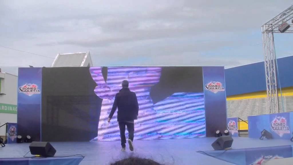 Showcase Romeo&Giulietta. Ama e cambia il mondo. Prove Leonardo Di Minno.