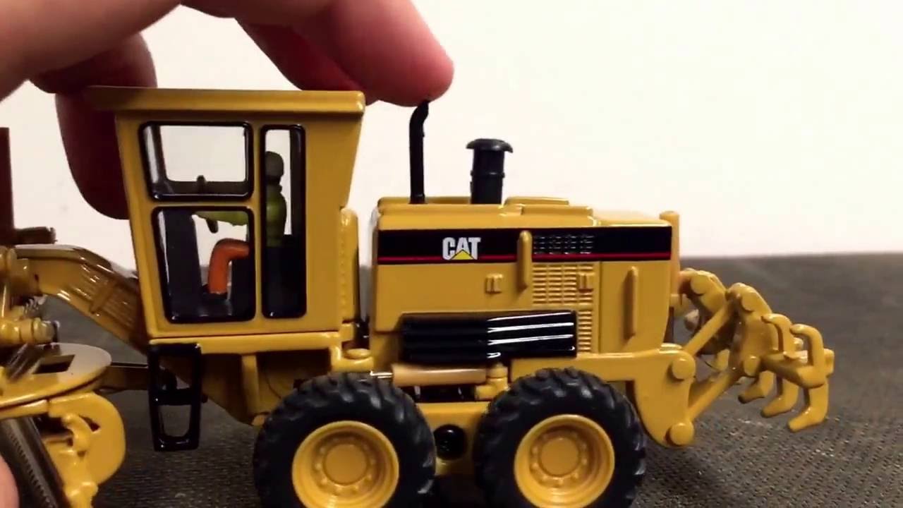 GANZ METALL Caterpillar 140H Motor Grader 1:50 (Neu (gemäss