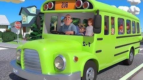 [180 SECOND LOOP]Wheels on theBus Sound Variations |Remix Version | WonderWire Kids