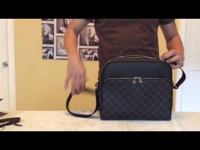 LOUIS VUITTON N41408 DamierGraphite Dayton PM Messenger bag Shoulder Bag