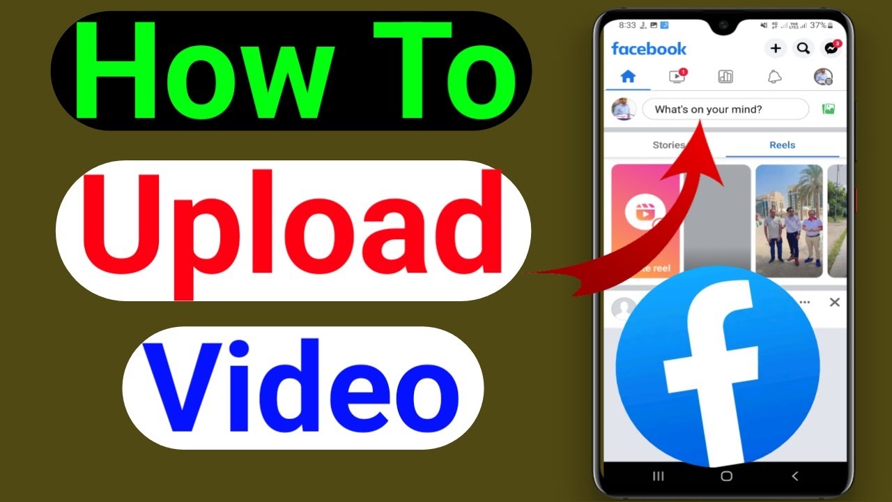 Facebook Video Upload Process How to Upload Videos on Facebook - Facebook Par Video Post Kaise Kare ...