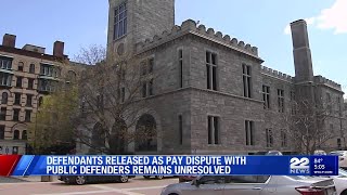 Defendants released in Massachusetts as pay dispute with public defenders remains unresolved