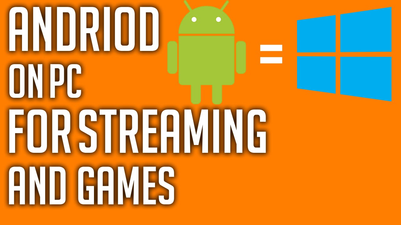 How to PLAY and STREAM ANDROID games ON PC FREE YouTube