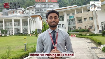 Sujal Gupta’s 30-Day Robotics, AI & IoT Training at IIT Mandi | BCA 3rd Year | ITS Greater Noida