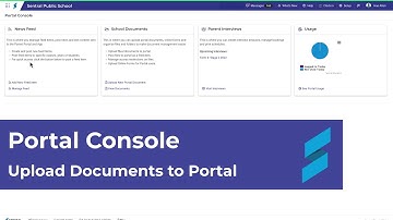 Portal Console | Upload Documents to Portal