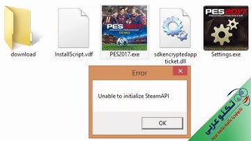 unable to initialize steam api pes 2017 TUTO PES 17