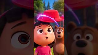 The Hat Started Talking… Then This Happened! 🎩😱 #shorts #viralshorts #cartoon