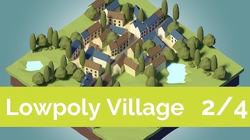 Your first LowPoly scene: modelling [2/4] [Tutorial]