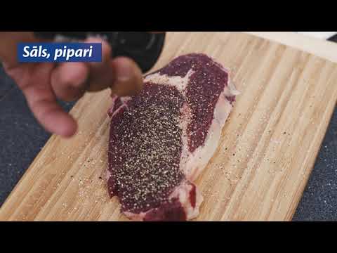 Video: Kā Pagatavot Garšīgu Steiku Uz Ielas Grila?