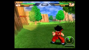 DBZ Budokai Tenkaichi 1 | CPU vs CPU #1 | Kid Goku vs Goten