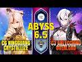 [NEW Abyss 6.5] C6 Ningguang Crystallize x C3 Arlecchino Overload | Floor 12 | 9⭐ | Genshin Impact