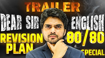 🔥 LEGENDRY REVISION SERIES IS BACK | THE ONLY REVISION YOU NEED TO GET 80/80 MARKS IN ENGLISH 🔥 